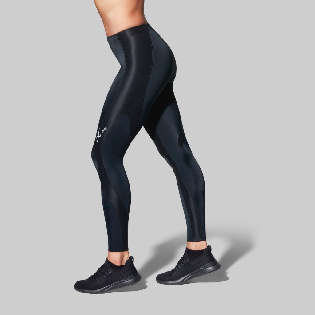 Women's CW-X Expert 2.0 Joint Support Compression Tights Black